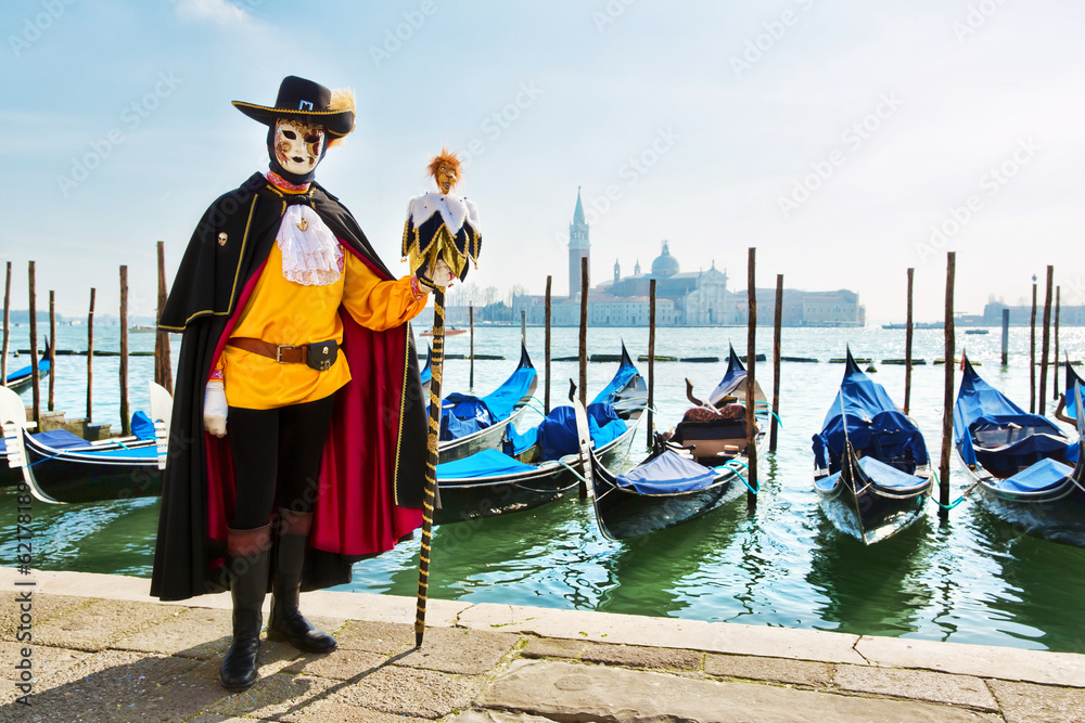 Naklejka premium Carnival of Venice