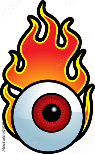 Flaming Eyeball