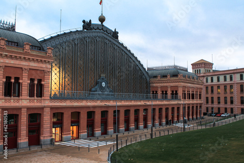 Estación de Atocha en Madrid.
