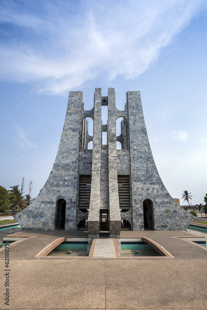 Fototapeta premium Nkrumah Memorial Park, Accra, Ghana