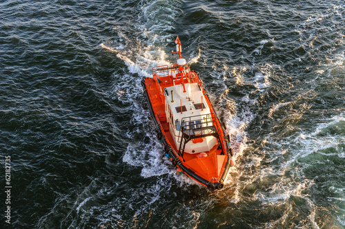 Coast Guard lifeboat. photo