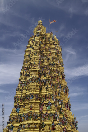 Hindu temple at Matale, Sri...