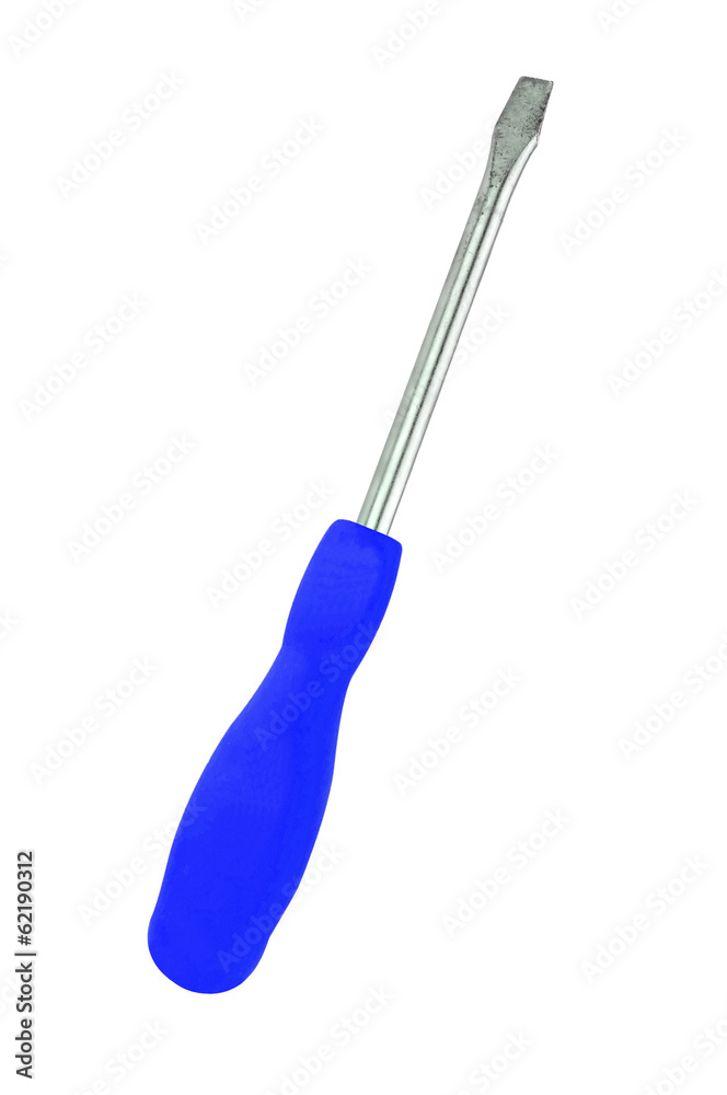 Screwdriver isolated on white background Screwdriver isolated on white background