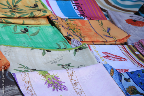 Tableau sur toile Provencal fabrics