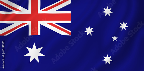 Australian flag © somartin