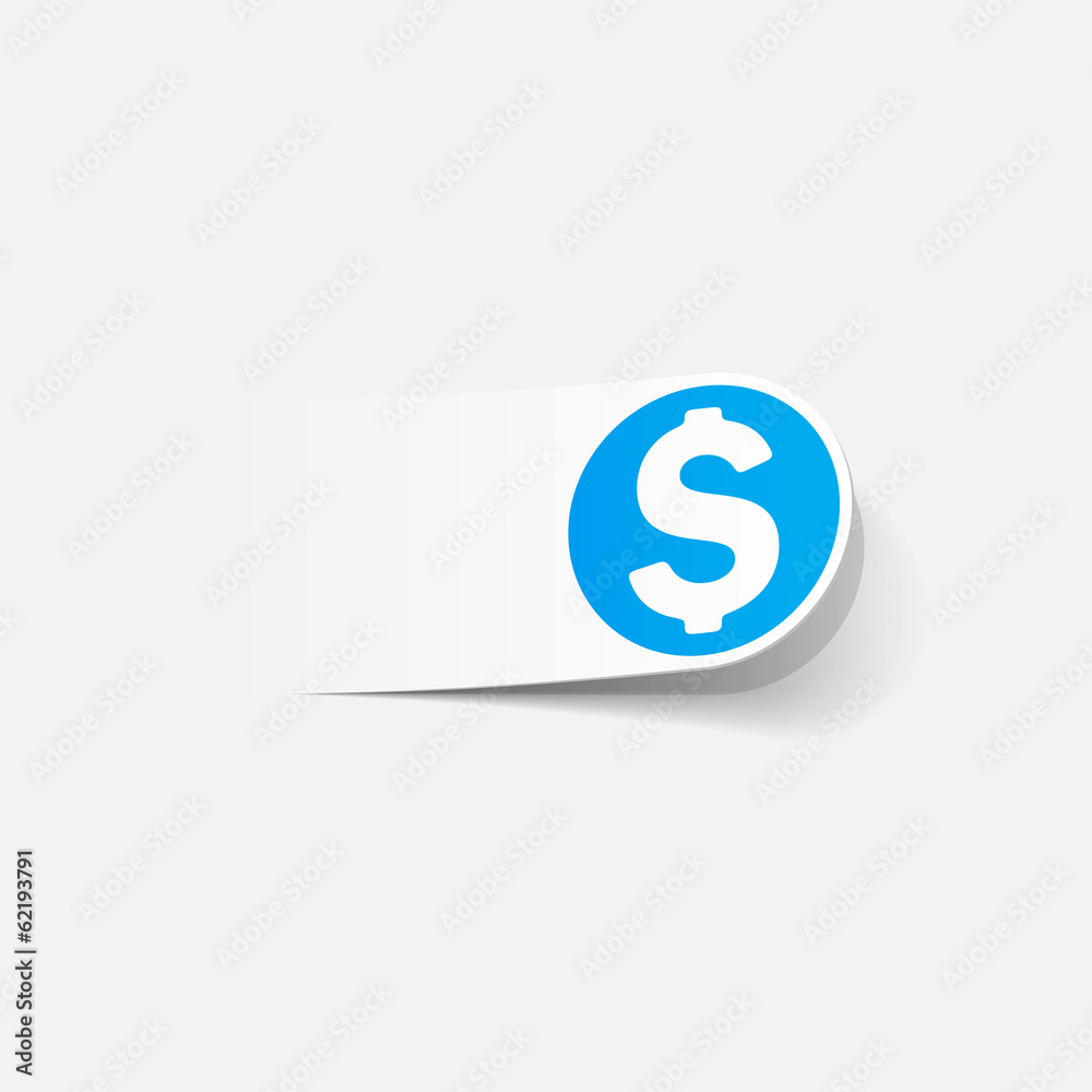 realistic design element: money realistic design element: money
