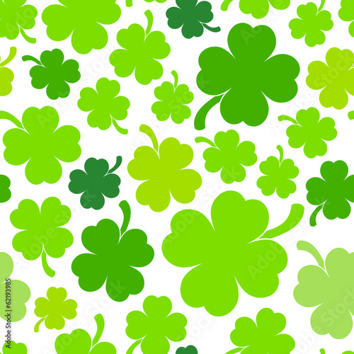 Four-leaf clover background