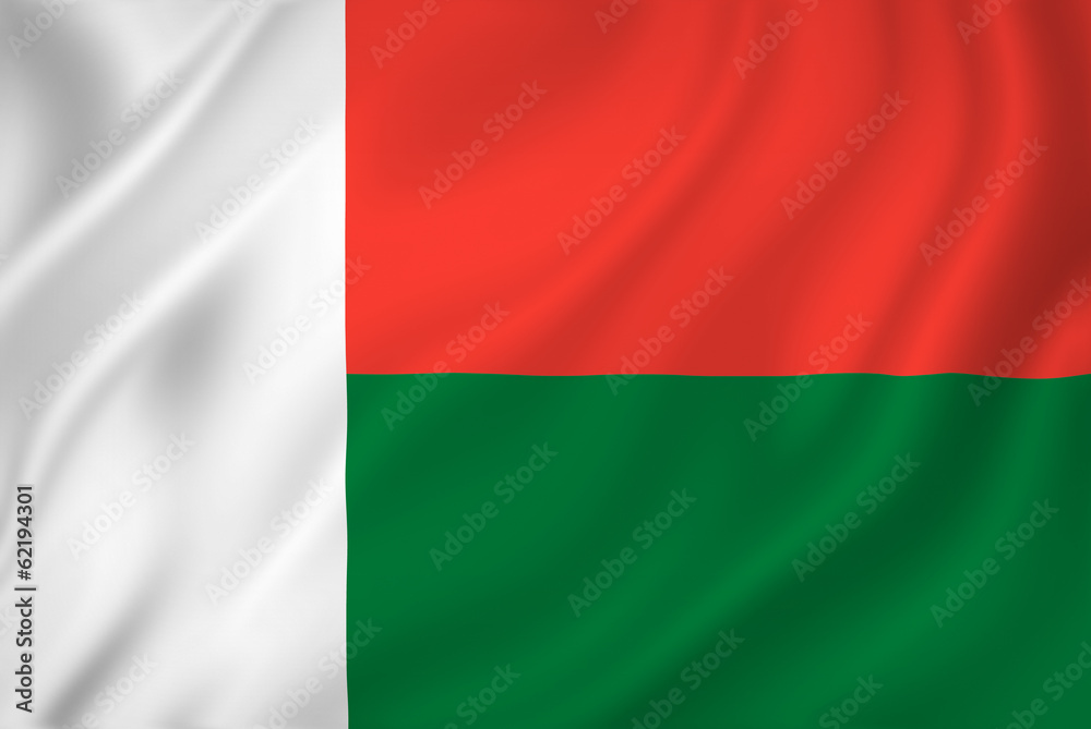 Madagascar flag