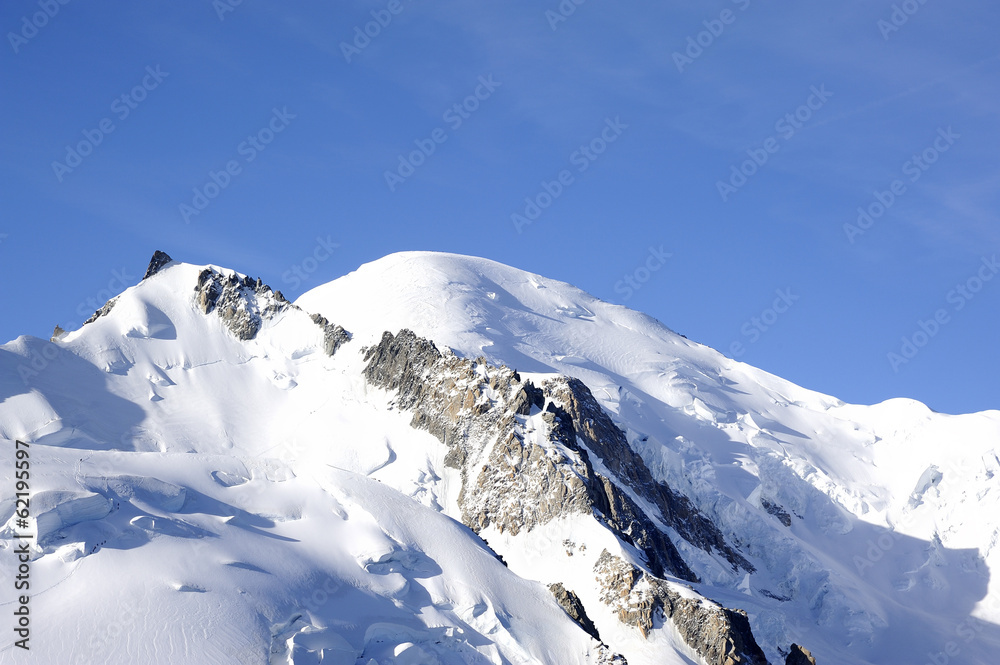 Obraz premium Dôme du Mont Blanc