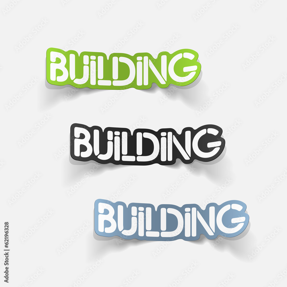 realistic design element: building realistic design element: building
