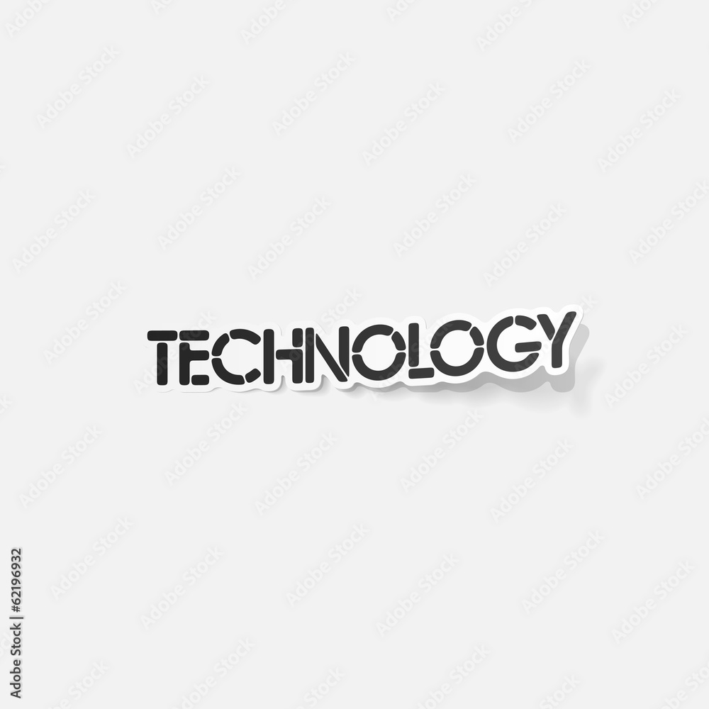 realistic design element: technology realistic design element: technology