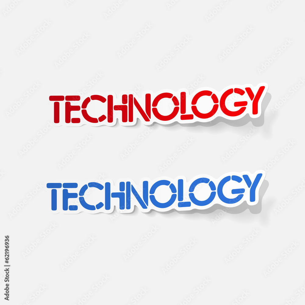 realistic design element: technology realistic design element: technology