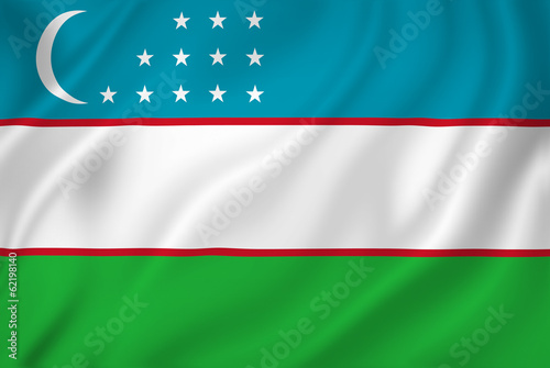 Uzbekistan flag