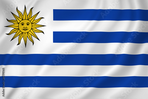 Uruguay flag photo