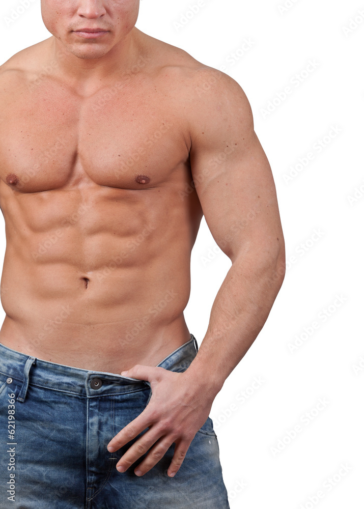 muscular male torso