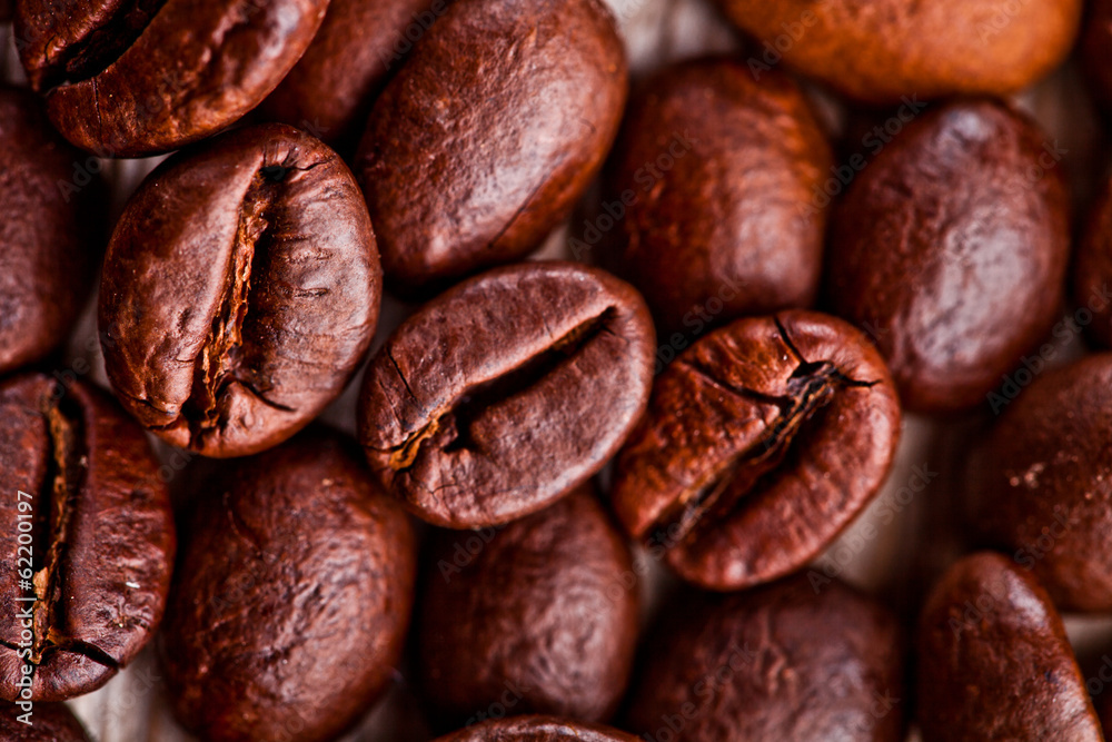 Naklejka premium coffee beans