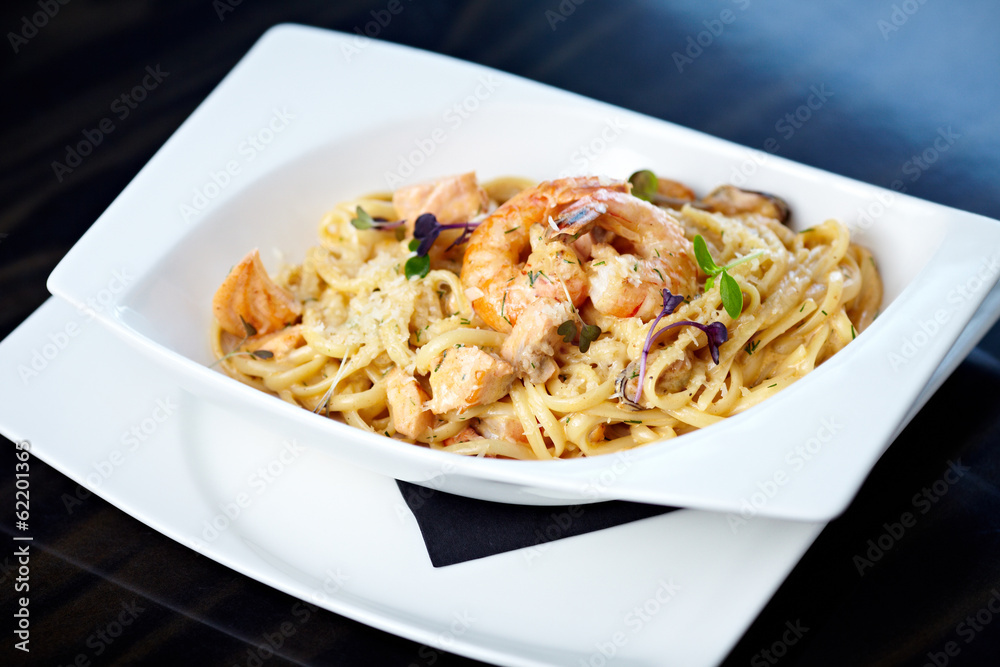 Seafood pasta Seafood pasta
