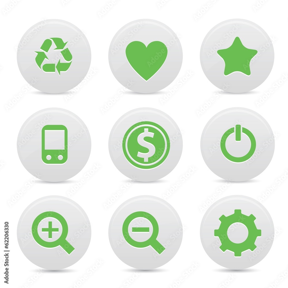 Website buttons,Green version,vector Website buttons,Green version,vector