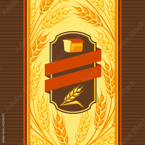Package design for the bread.