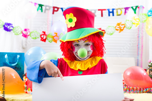 Kindergeburtstag mit Clown photo