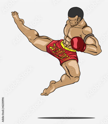 Muay thai. Martial art