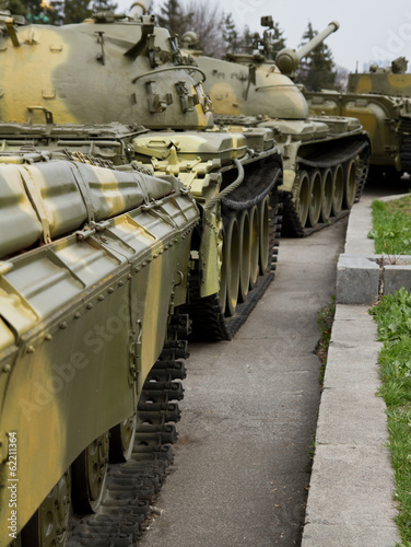 Old soviet tank