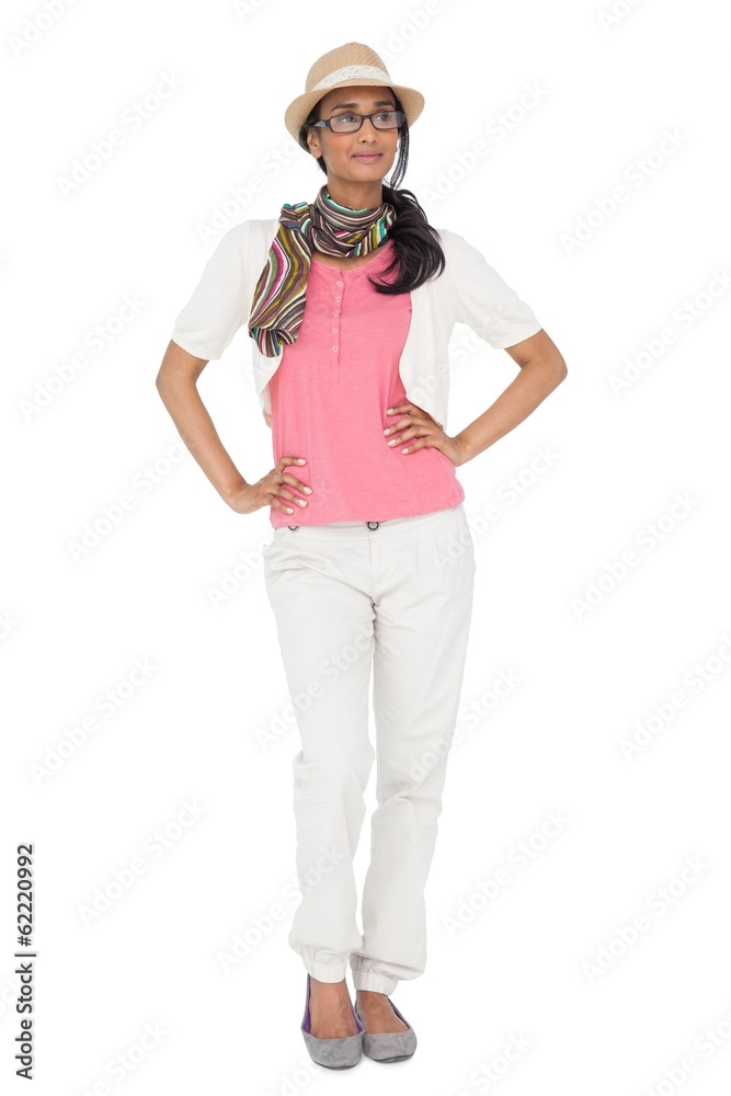 Portrait of a cool young woman posing Portrait of a cool young woman posing