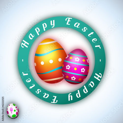 Happy Easter - Vector illustration