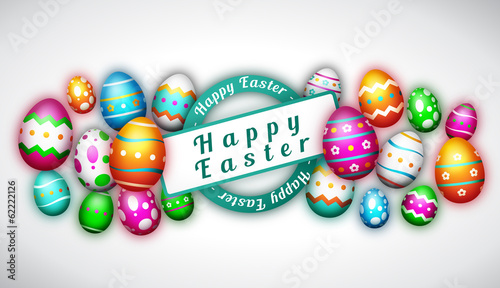Happy Easter - Vector illustration