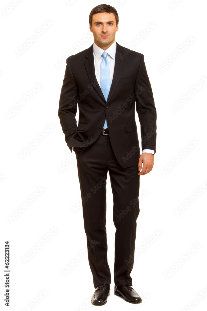 Well-dressed man in suit and tie. Charismatic businessman Well-dressed man in suit and tie. Charismatic businessman