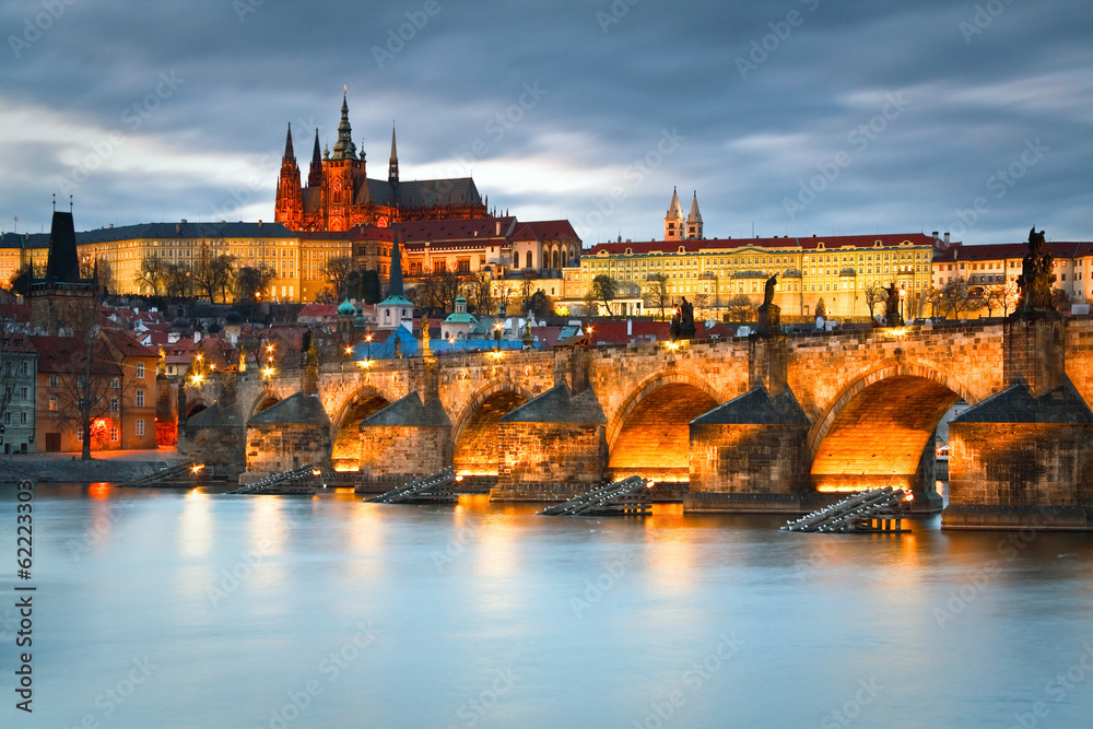 City castle in Prague