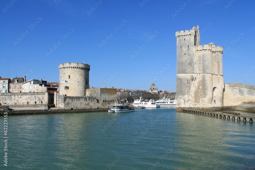 Entrée du vieux port de la Rochelle