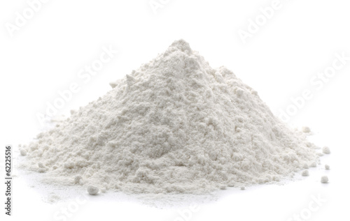 Foto Pile of wheat flour