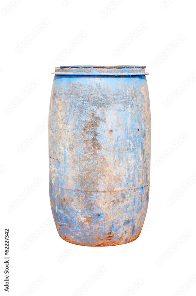 Obraz premium Old trash can