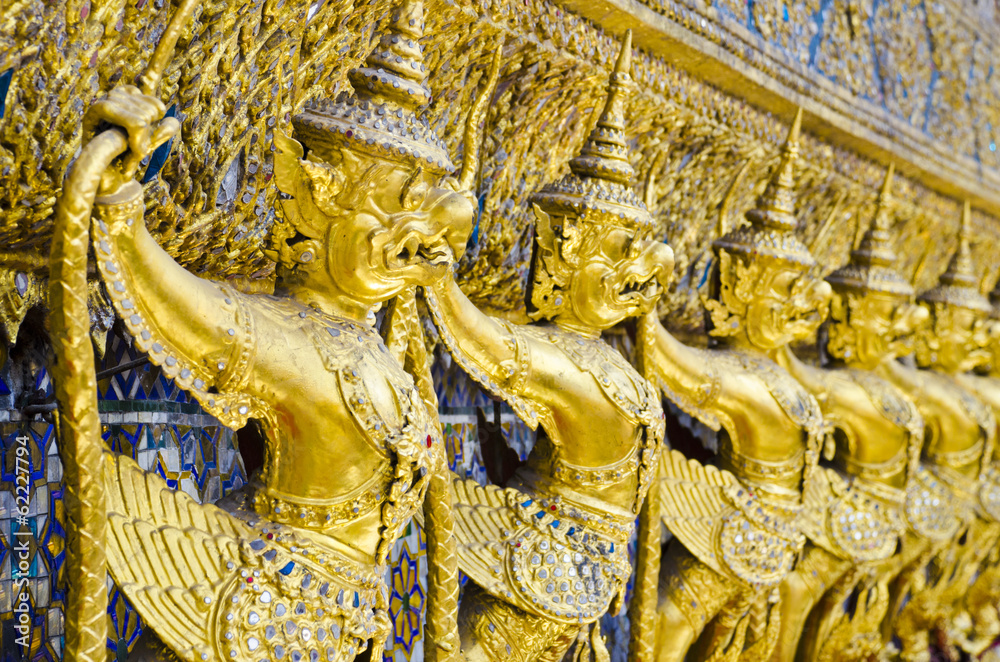 Golden Garuda in Thai