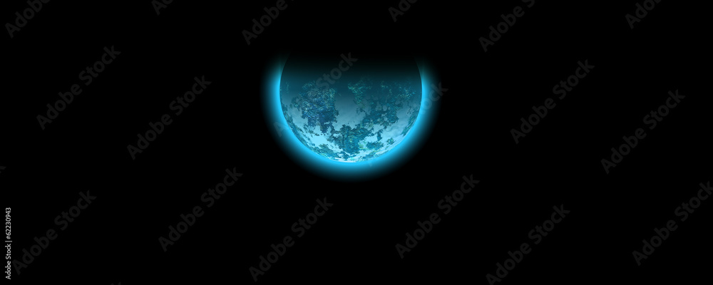 Fototapeta premium blue moon