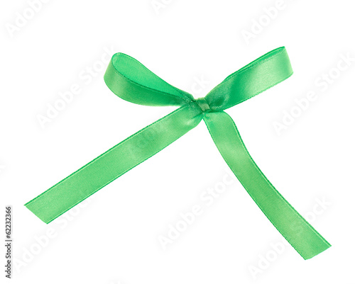 Cloth tape bow isolated