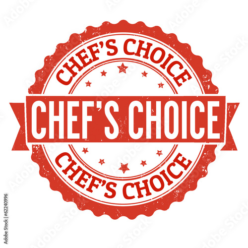 Chef's choice stamp