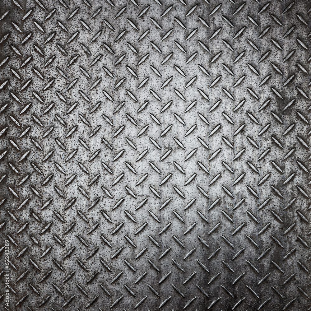 Aluminium dark list with rhombus shapes Aluminium dark list with rhombus shapes