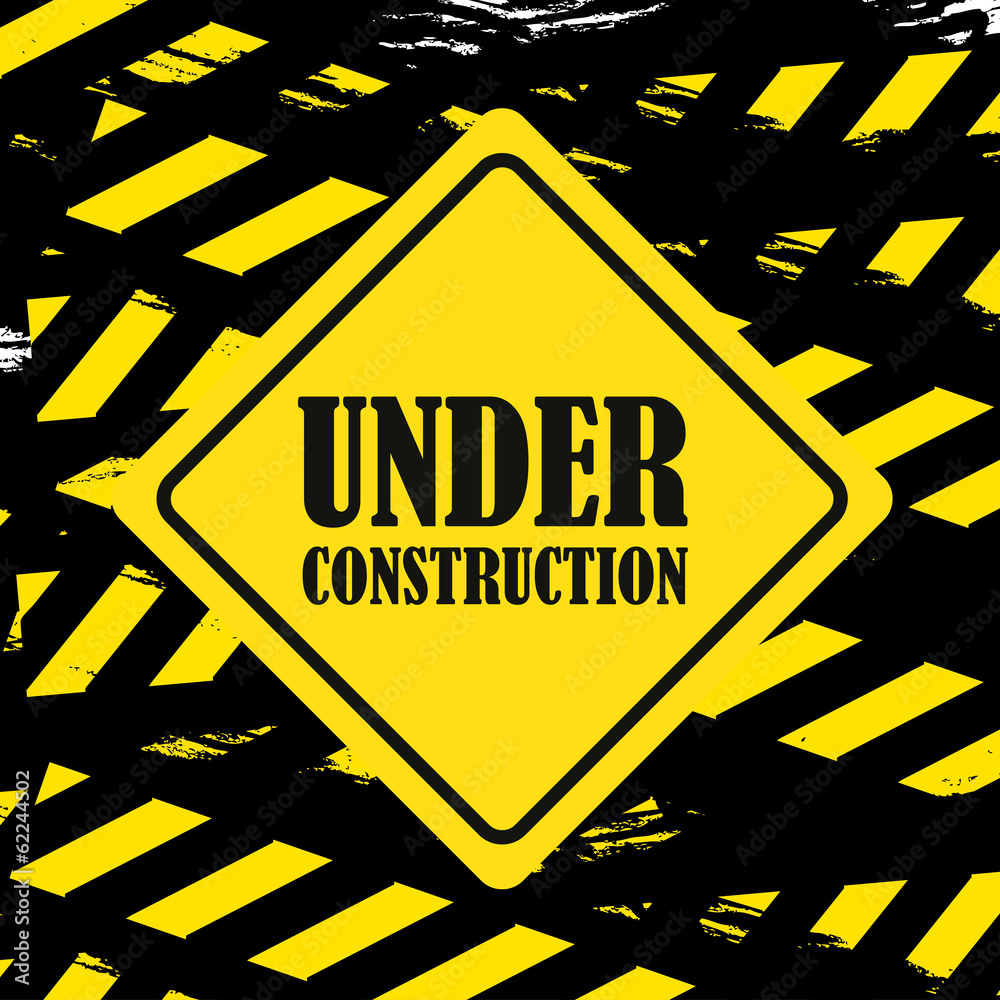 Obraz premium under construction design