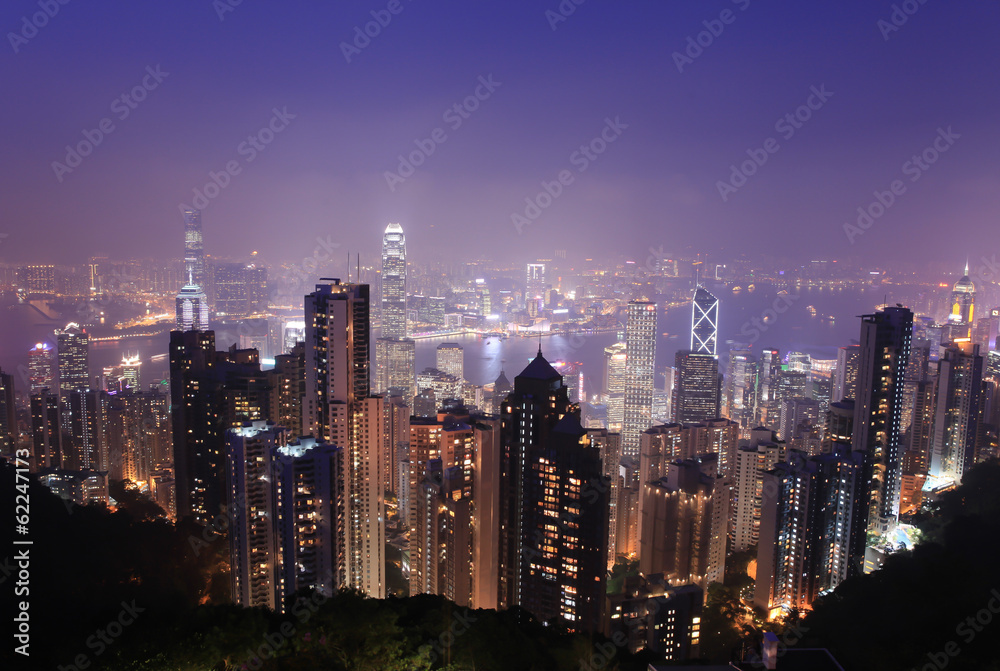 Fototapeta premium Hongkong island