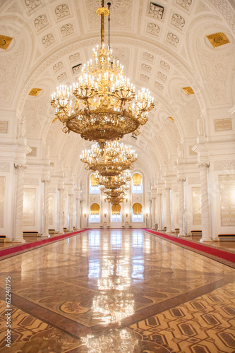Georgievsky Hall of the Kremlin Palace  Moscow