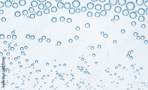Bubbles in the water. Abstract background