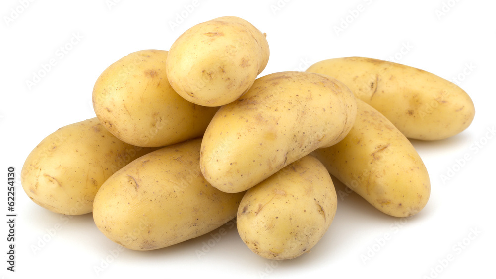 Potatoes isolated on white background Potatoes isolated on white background