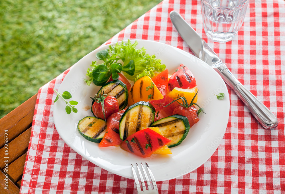 Healthy country roasted vegetables, veggy food Healthy country roasted vegetables, veggy food