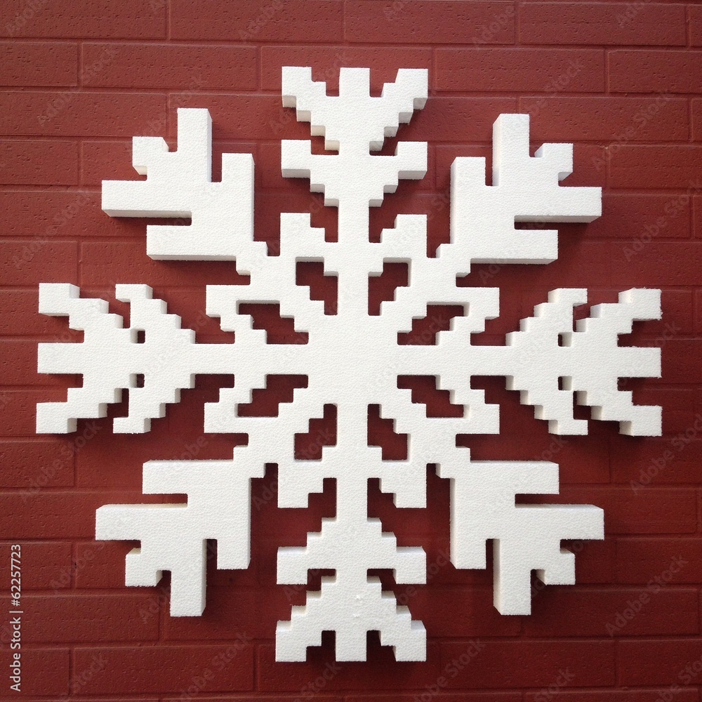 pixel snowflake pixel snowflake