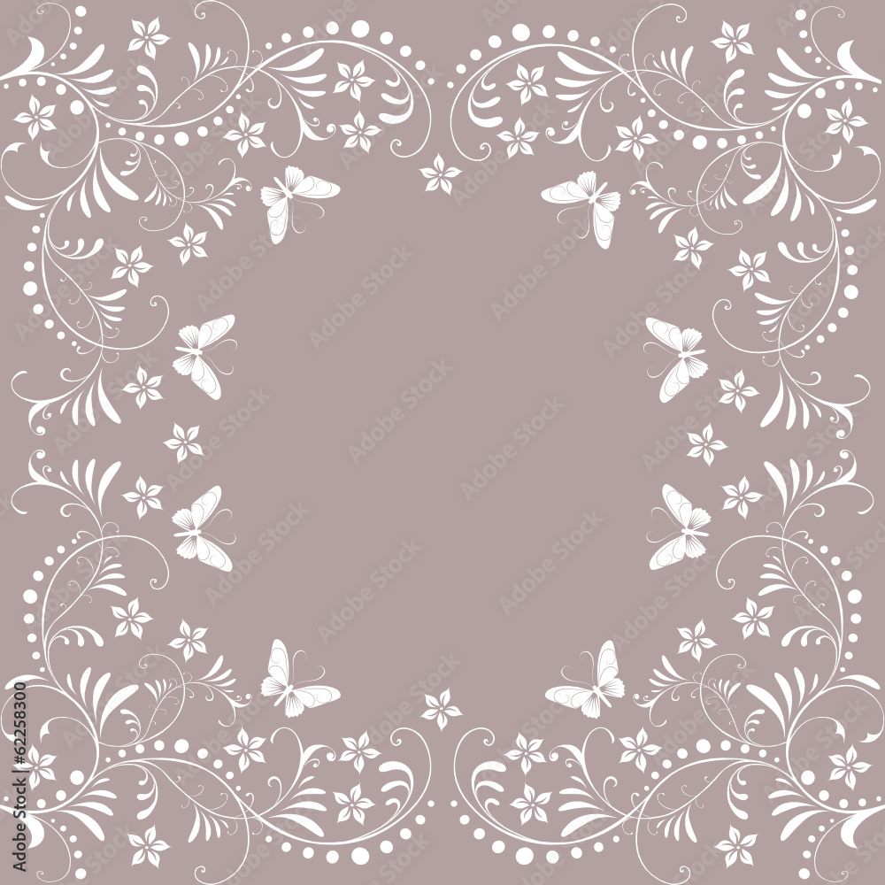 floral, blüte,blatt,blätter,hintergrund,style,weiss,rahmen