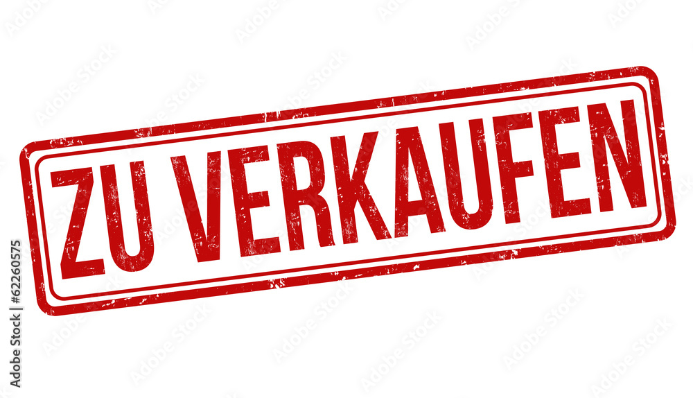For Sale in german languagestamp For Sale in german languagestamp