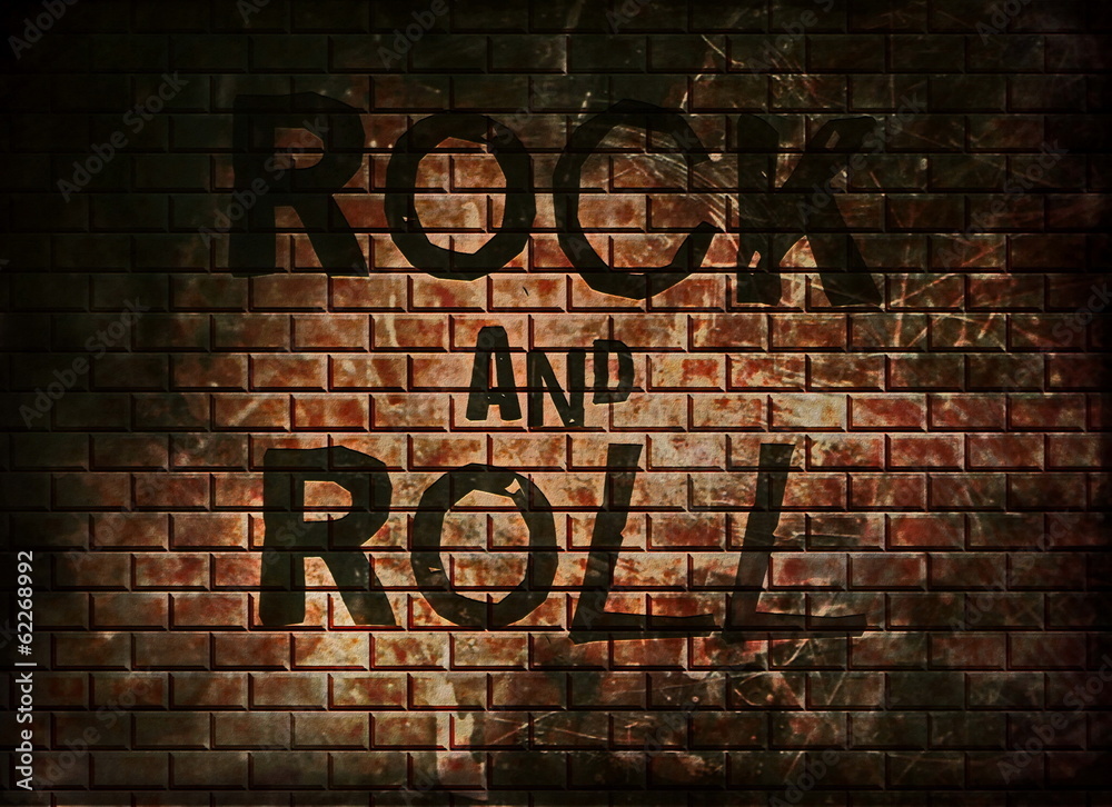 rock n roll art wallpaper