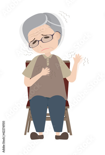 Parkinson's disease patient with dyskinesia symptom